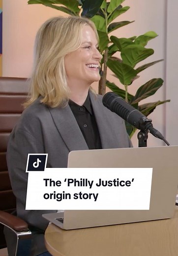 Amy and ‘Parks and Rec’ creator Mike Schur break down the Philly Justice origin story @Good Hang with Amy Poehler #goodhang #parksandrec #amypoehler #spotifypodcasts