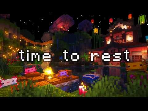 sleep, you've earned your rest tonight... (minecraft ambience)