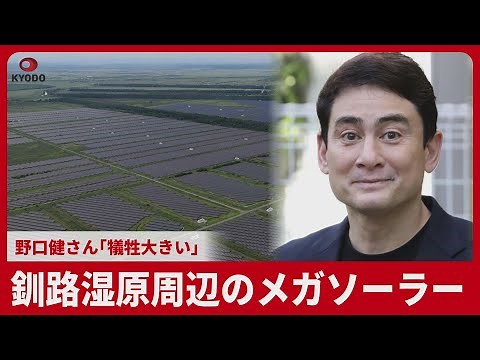 釧路湿原周辺のメガソーラー 野口健さん「犠牲大きい」