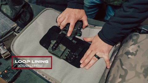 Vertx Gamut CCW Backpack - Versatile Tactical Bag with Concealed Carry System, Durable Material, Multi-Compartment Design, It's Black - One Size