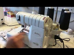 MadeByMelie - L' enfilage de la Desire 3 : Surjeteuse - Baby lock