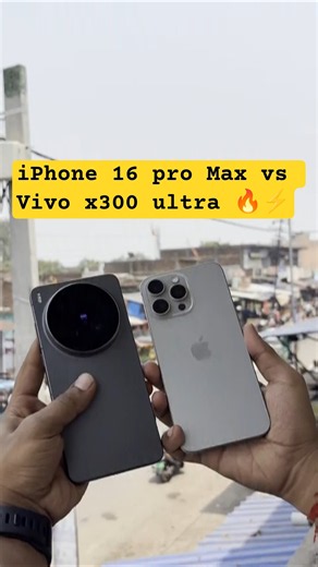 Vivo X300 Ultra vs Iphone 16 pro Max camera 📸💀 #camera #zoomtest #smartphone #100x