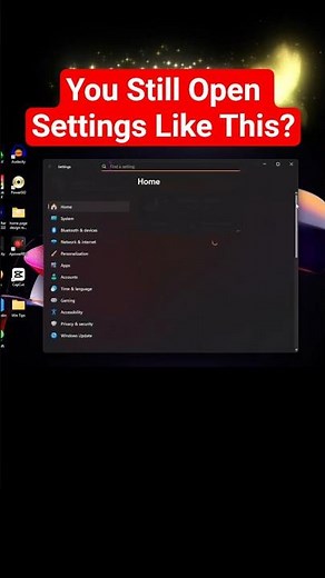 Stop Searching for Settings! Use Win + I Instead ⚡ #shorts