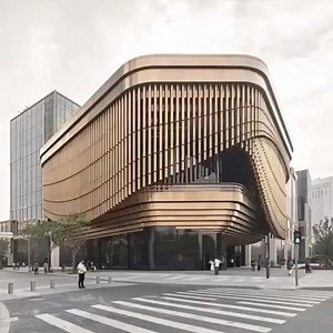 Mesmerizing kinetic architecture! The Bund Finance Center (Shanghai, China) was conceived by Foster Partners & Heatherwick Studio Let us know what's your opinion about it, comment below! | DesignWanted