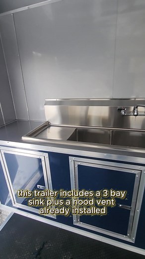 Meet The Snack Panther ! An 8.5' x 16' concession trailer built to feed the crowd fast. Sleek, spacious, and ready for festivals, fairs, and busy streets, this mobile kitchen is your go-anywhere snack machine. Turn the key, open the window, and let the Panther hunt down hungry customers. 🐾🍔🍟 Come check it out at 1632 County rd 12 , Crysler , Ontario Or call now to reserve this bad boy 😉 (613) 864-7102 like and Share our Videos ❤️ #canucktrailers #CanadaWideDelivery #EnclosedTrailer #snackpan