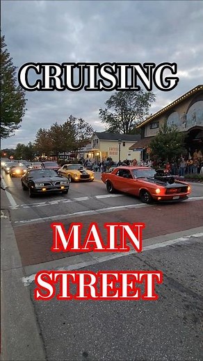 💥 Pro Street & Classic Muscle Cars Cruisin' Frankenmuth | Auto Fest 2025 #carshow