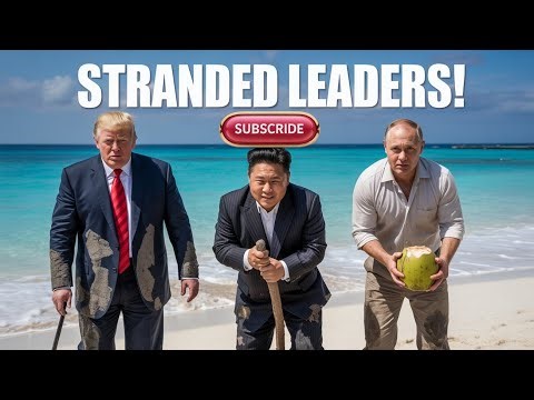 World Leaders Stranded on Island Trump, Kim Jong Un & Putin’s Funny Survival Adventure