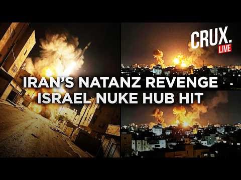 LIVE | Iran Rains Ballistic Missiles Near Israel's Dimona Nuke Site, Shocking Scenes Of Destruction