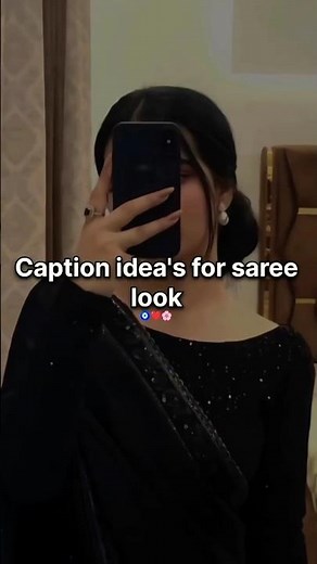 caption idea's for saree look 🌺🦋✨#sareephotos #saree #caption #youtubeshorts #trending #aesthetic