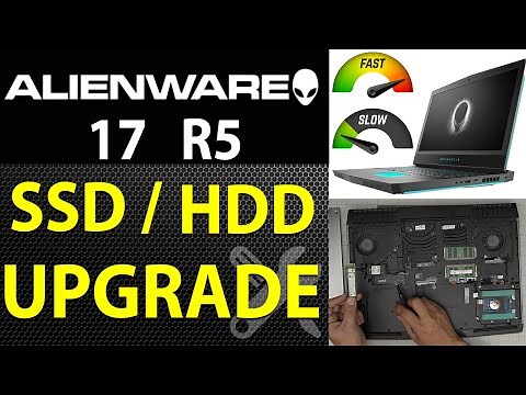 How to Upgrade Storage on Alienware 17 R5 | SSD, HDD, NVMe Installation Guide