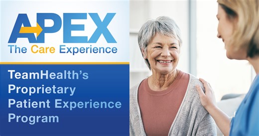 Our groundbreaking patient experience program, APEX, provides our facility partners with education, mentoring and resources to improve patient experiences across the continuum of care. With proven results, we utilize these techniques to help our partners achieve their goals and improve quality of care. Learn more from our leadership about the program and its creation: https://bit.ly/3qT2WF1 | TeamHealth | Facebook