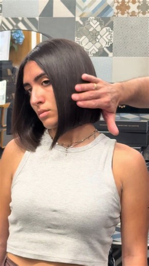 Bobhaircut 🤩 #bobhaircut #BrunetteHair #bobcut #haircut #caschetto | Bob Haircut