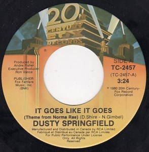 Dusty Springfield - It Goes Like It Goes (Theme From Norma Rae)