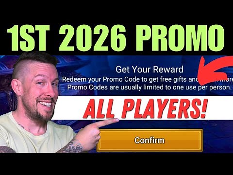 FIRST PROMO CODE of 2026 (ALL PLAYERS)