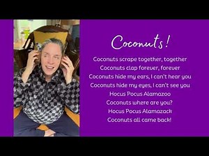 Coconuts - A Rhythm Focused Action Rhyme for Children