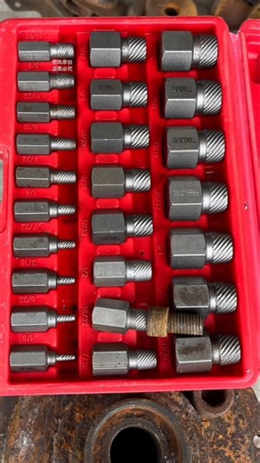 Screw Extractor set tool's