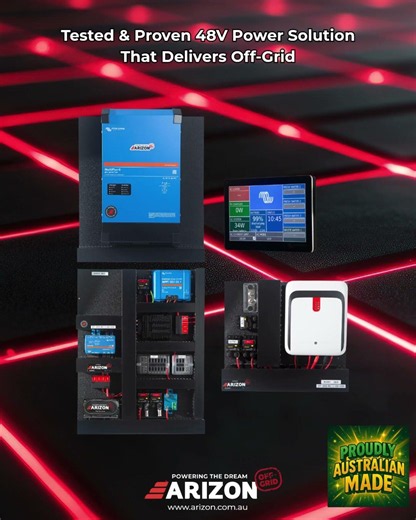 Tested and Proven - Arizon Off-Grid 48V Power Control System