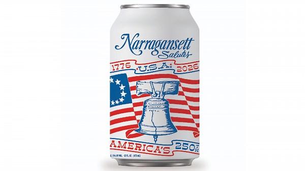 Narragansett Beer debuts limited-edition ‘America 250’ cans