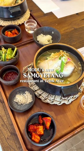 MODU High: Premium Samgyetang in Singapore