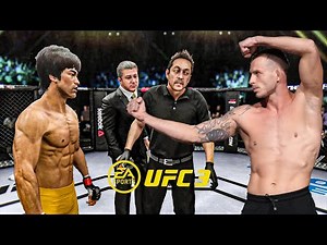 Bruce Lee vs Krzysztof Jotko EA Sports UFC 3 Epic Fight 🔥🐲