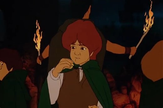 LOTR (1978) - Ambush at Weathertop | Ralph Bakshi
