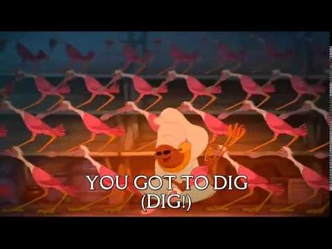 Princess and the Frog - Dig a Little Deeper (Sing-Along Lyrics)