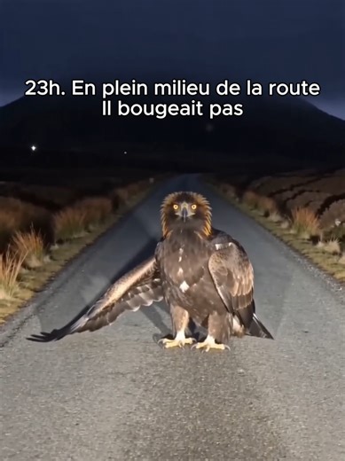 Il sifflait sur tout le monde. Sauf le chien. Finn regarde le ciel chaque matin depuis. Il est toujours là-haut. #aigle🦅 #chien #sauvetage #animauxsauvages #animaux