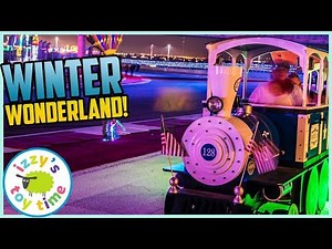 Izzy's Toy Time Visits WINTER WONDERLAND! Fun Family Christmas Trip in Austin!