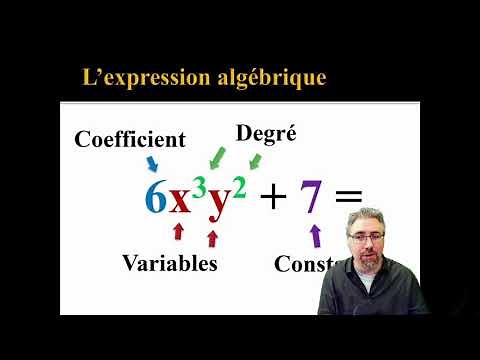 Mathématique : algèbre de 2e secondaire partie 1