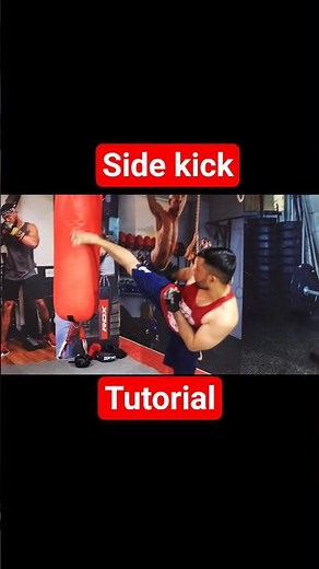 Best sidekick tutorial #motivation #fit #karate #taekwondo #taehyung #mma #ufc #sidekick #tutorial