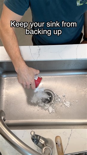 1.8M views · 3.7K reactions | I do this all the time to keep my sink from backing up #hacks #diy #kitchen | Smells Good | Facebook