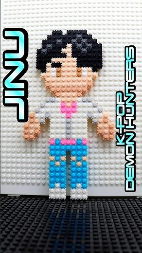 JINU in Pixel Art | KPOP Demon Hunters made with Pix Brix 🎨