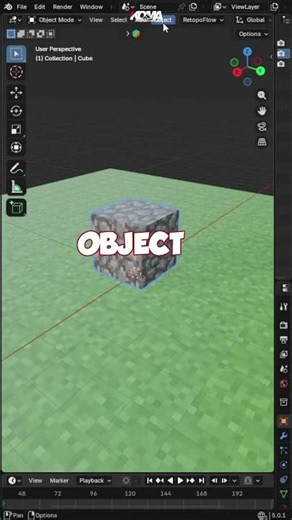 KOMAPEDIA | Efek objek blok hancur ala Minecraft di Blender!