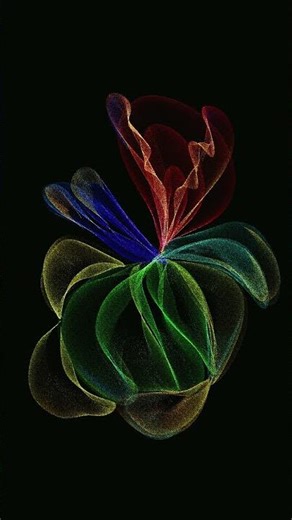 Doodling with particles - Corel Painter #shorts #art #digitalart