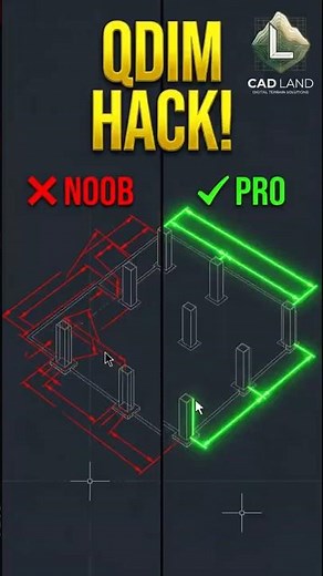 How AutoCAD Professionals Dimension Plans in 1 Second ⚡