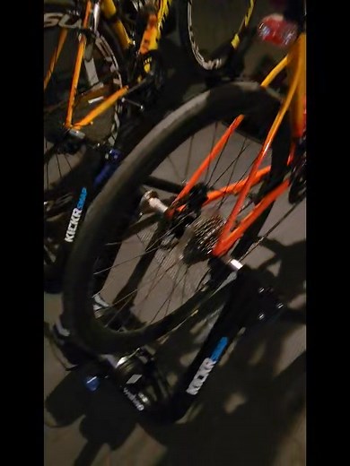 #TheRoosOnTheRoad Michelle Crisp Williams doesn't ride in the cold so gotta hit the #paincave in #Roosgym winter training has begun!!! 💪🏿up | Darrin PastorRoo Williams