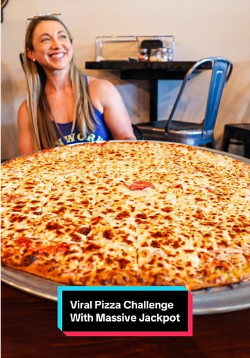 26-Inch Viral Pizza Challenge: Win the Massive Jackpot in 1 Hour