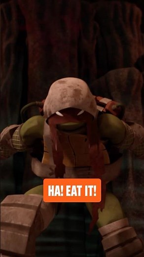 Raph TACKLES Fishface 🐟 | Teenage Mutant Ninja Turtles #Shorts