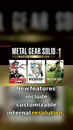 Metal Gear Solid Master Collection Vol. 1 — Switch 2 Gets 60fps, HD & Keybinds (2026 Update)