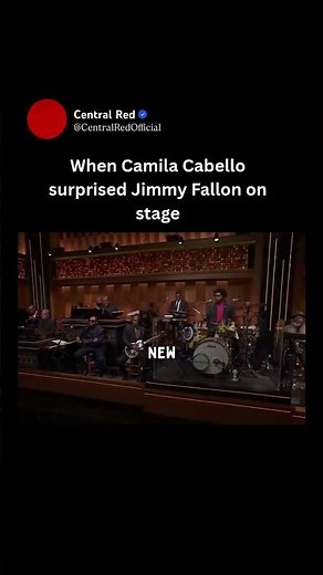 When Camila Cabello surprised Jimmy Fallon on stage