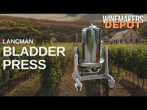 Lancman Bladder Press - Offered by Winemakers Depot