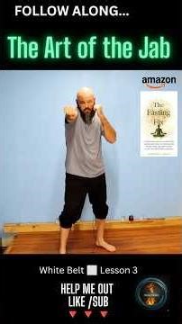 The Art of The Jab ⬜ White Belt. #martialartstraining #karatetraining