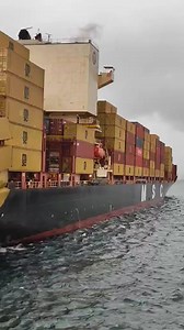 159K views · 899 reactions | MSC Container Ship Loses Containers in...