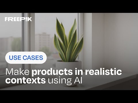 Visualize products in realistic contexts using AI | Freepik Use Cases