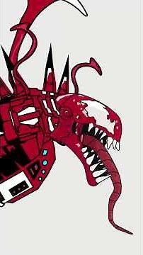 Evolution of Mecha CARNAGEZILLA | Godzilla Cartoon Compilation | Power Levels #shorts