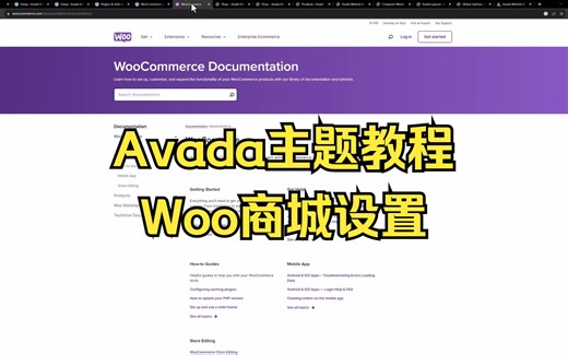 玩转Avada主题Woocommerce商店