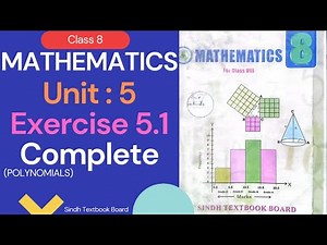 Exercise 5.1 Class 8 Mathematics Sindh textbook | Class viii Mathematics