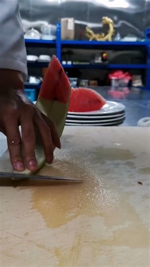 How to Make Professional Watermelon Art on Plate | Amazing Cutting Skills Guide 🍉🍽️🔪