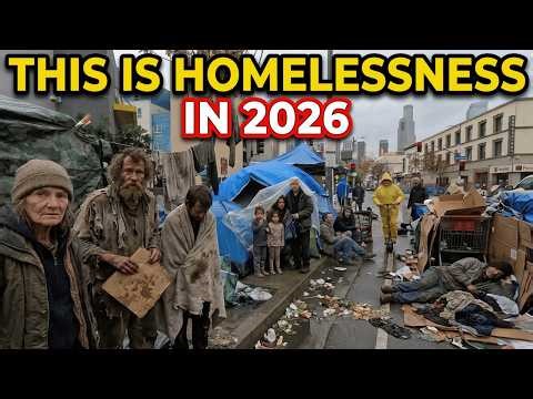 America Is Quietly Breaking — Layoffs, Debt, and Homeless Cities Are Out of Control in 2026