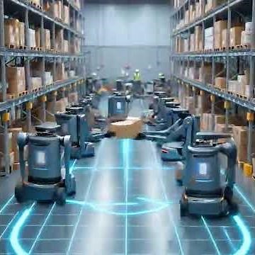 Autonomous Warehouse Robots, Logistics Automation and Smart Fulfillment Centers